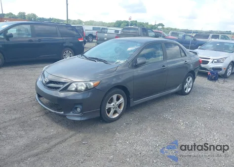 2011 Toyota Corolla S from USA, damaged, VIN 2T1BU4EE7BC621480